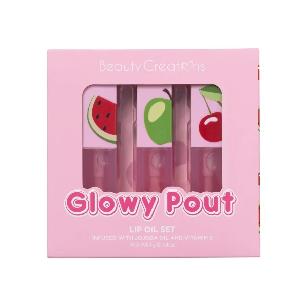Glowy Pout Set Lip Oil - Beauty Creations