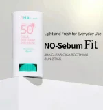 3HA Clear Cica SoothingSun Stick Esfolio - Imagen 4