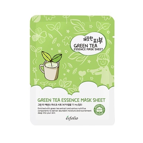 Green Tea Essence Mask Sheet Esfolio