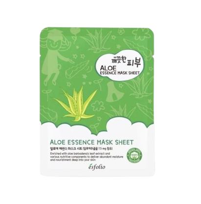 Pure Skin Aloe Essence Mask Sheet Esfolio