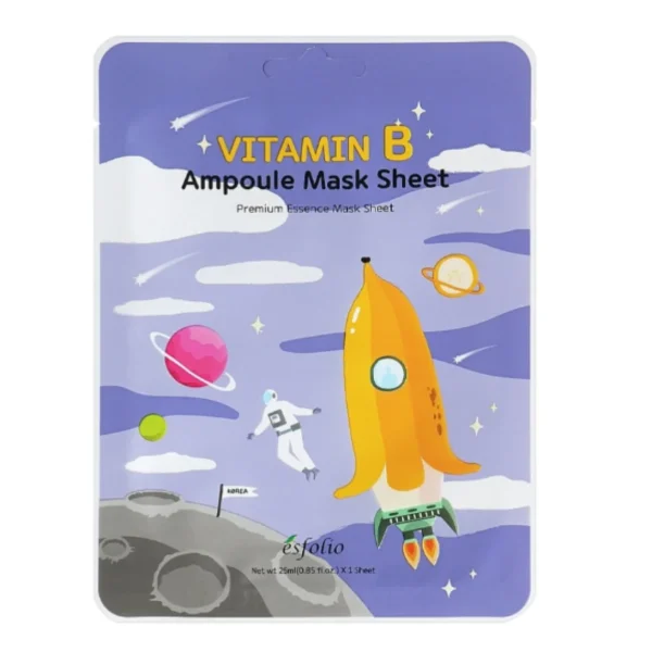 Vitamina B Ampoule Mask Sheet Esfolio