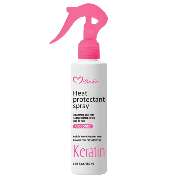 Heat protectant Spray Keratin Coconut Misucka 180mL (Termoprotector)