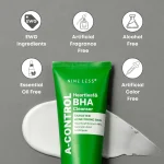 Heartleaf & BHA Foam Cleanser 120mL / Limpiador Piel Acneica - Nineless - Imagen 2