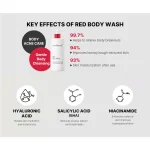Red Body Wash - Limpiador Antiacné Corporal 400mL - Medicube - Imagen 4