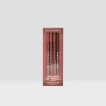 Wooden Lip Pencil 6 Piece Set (Brown Tones) - Beauty Creations - Imagen 2