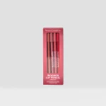 Wooden Lip Pencil 6 Piece Set (Red Tones) - Beauty Creations - Imagen 2