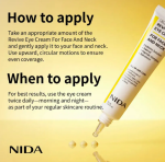 Revive Eye Cream For Face And Neck 40ml - NIDA - Imagen 4